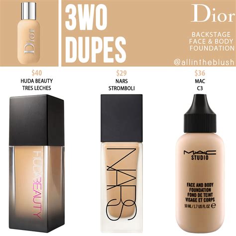 dupe for dior foundation|it cosmetics foundation brush dupe.